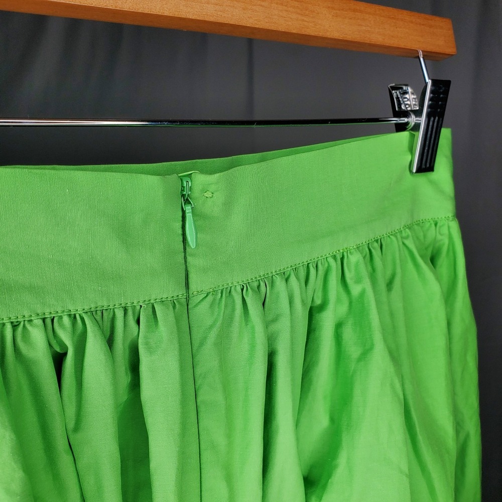 H&M Maxi Skirt 4 Full Bright Neon Farmhouse Cottagecore Dopamine Broomstick 28 - Picture 5 of 8